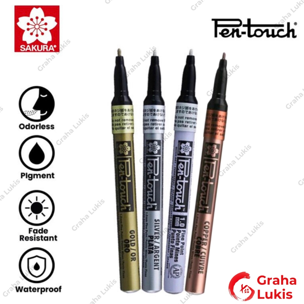 

Spidol Permanen Sakura Pen Touch Paint Marker m H2T9