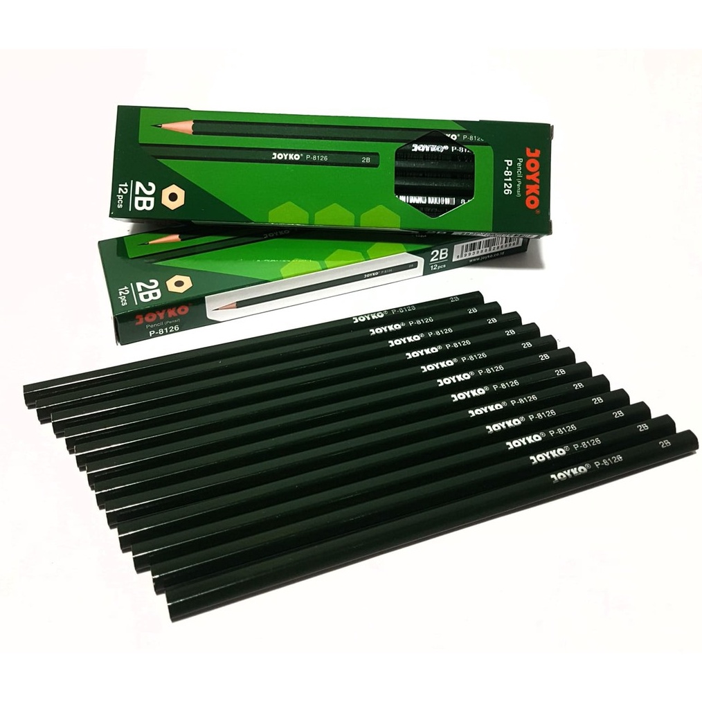 

Harga Grosir 1Dus12kotak144pcs Pensil 2B JOYKO P8126 P8127 p C8H8