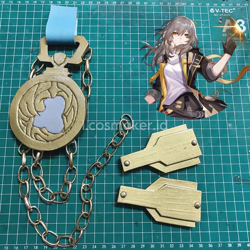 Aksesoris Pinggang Stelle Caeuls MC Honkai Star Rail Cosplay