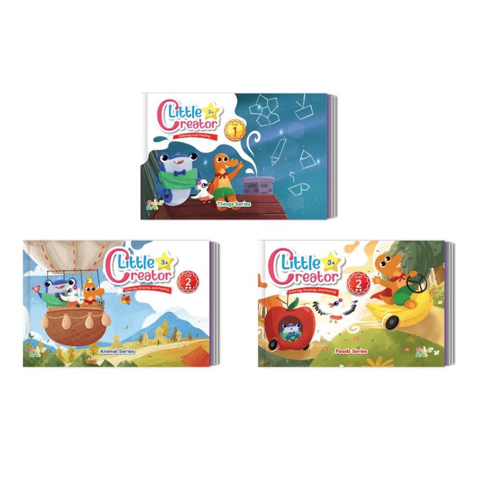 

KODE T33B Gulaliarts Buku Mewarnai Toddler Little Creator