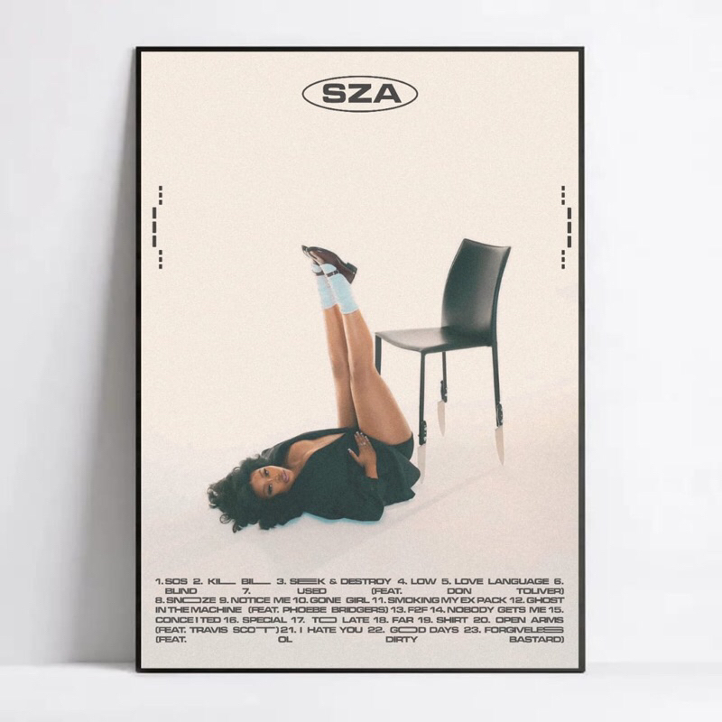 SZA - SOS Kill Bill Poster | Poster SZA