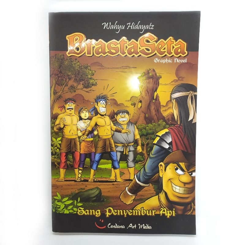 BrastaSeta Sang Penyembur Api Graphic Novel by Cendana Art Media