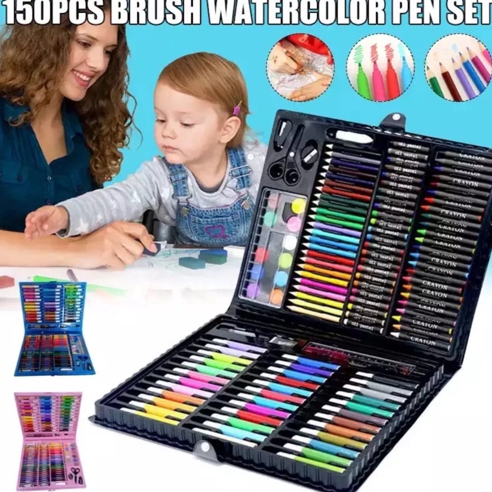 

KODE C79Y Crayon Set 15 Pcs Art Set Crayon Warna Warni Alat Mewarnai Alat Tulis Pensil Warna Free Koper