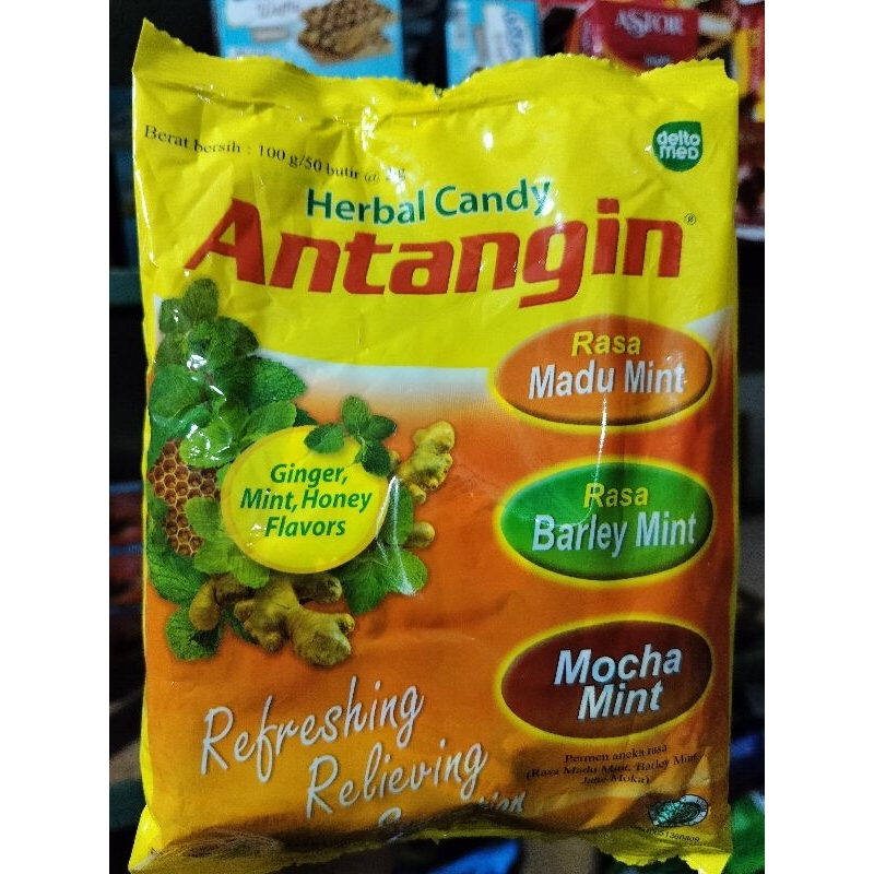 

Herbal Candy Permen Antangin (Isi 50 Butir)