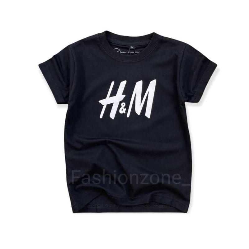 KAOS ANAK H&M - KAOS ANAK CEWE COWO UNISEX - USIA 2-10 TAHUN