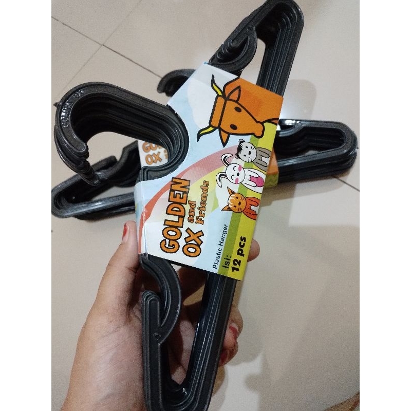 Hanger Anak Anak GOLDEN OX  Isi 12 pcs