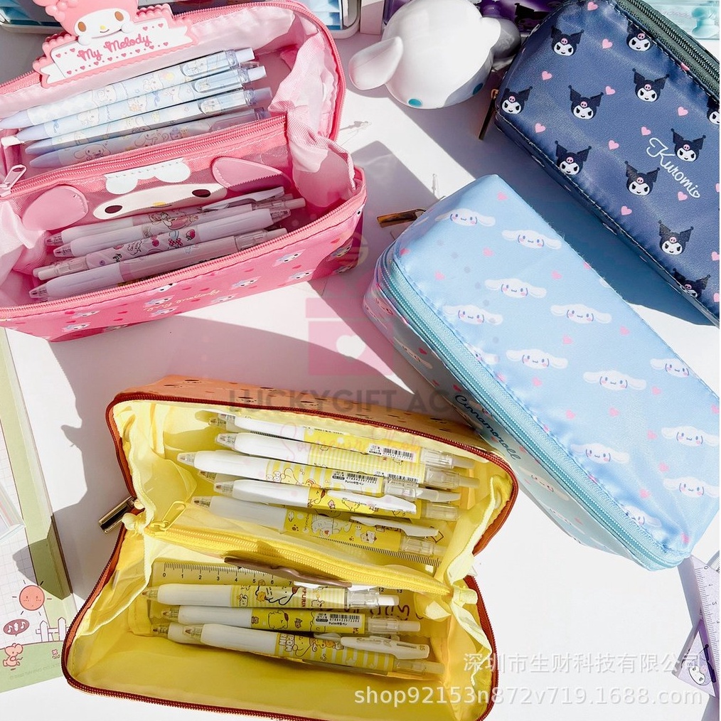 

NEW EDITION TEMPAT PENSIL SANRIO 223 KOTAK PENSIL SANRIO PERSEGI PANJANG TERBARU CINNAMOROL KUROMI b YI8