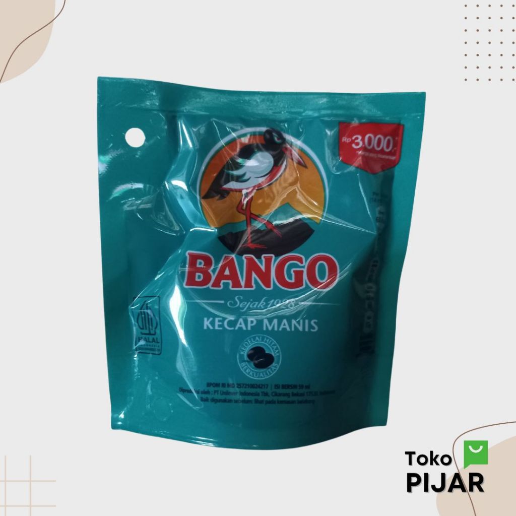 

Kecap Manis Bango Refill 59 ml