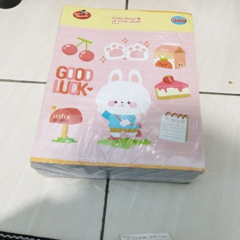 

buku tulis sidu 100 lembar 1 pack isi 5 buku