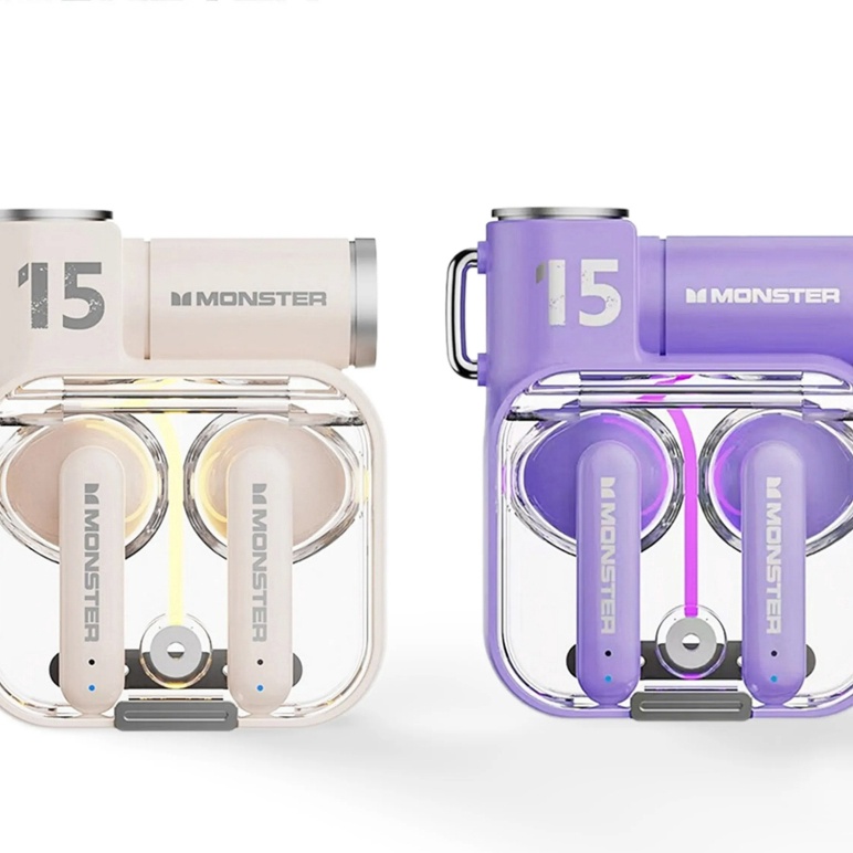 Bonus Monster XKT15 Bluetooth Earphone TWS Headset Earbuds Headphone