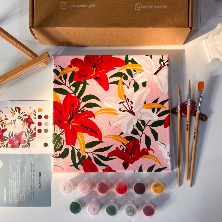 

Paint by Number Kit LILIUM by Joie Painting Kit t RW9