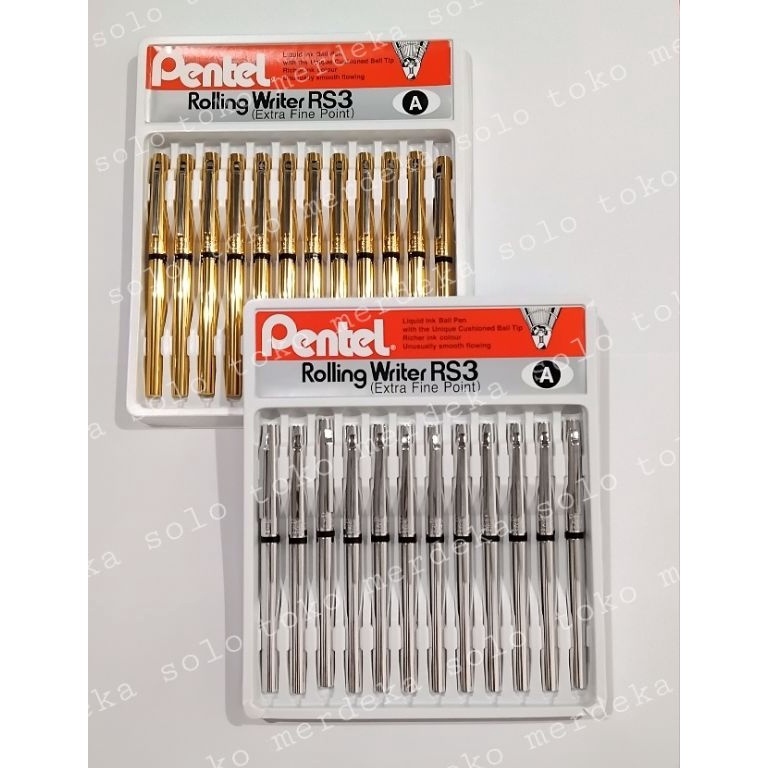 

Bolpoint Pentel RS3 Asli k A5A8