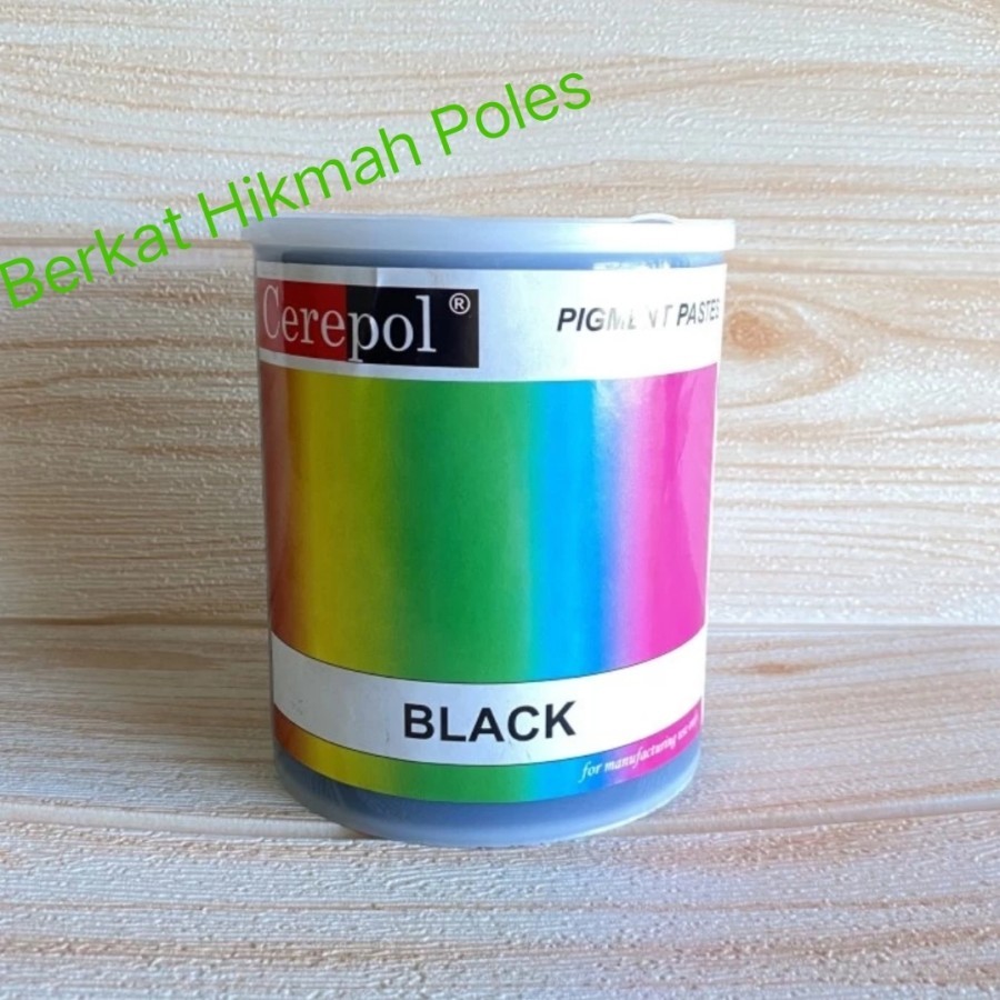 CEREPOL pigmen paste pewarna resin black/hitam