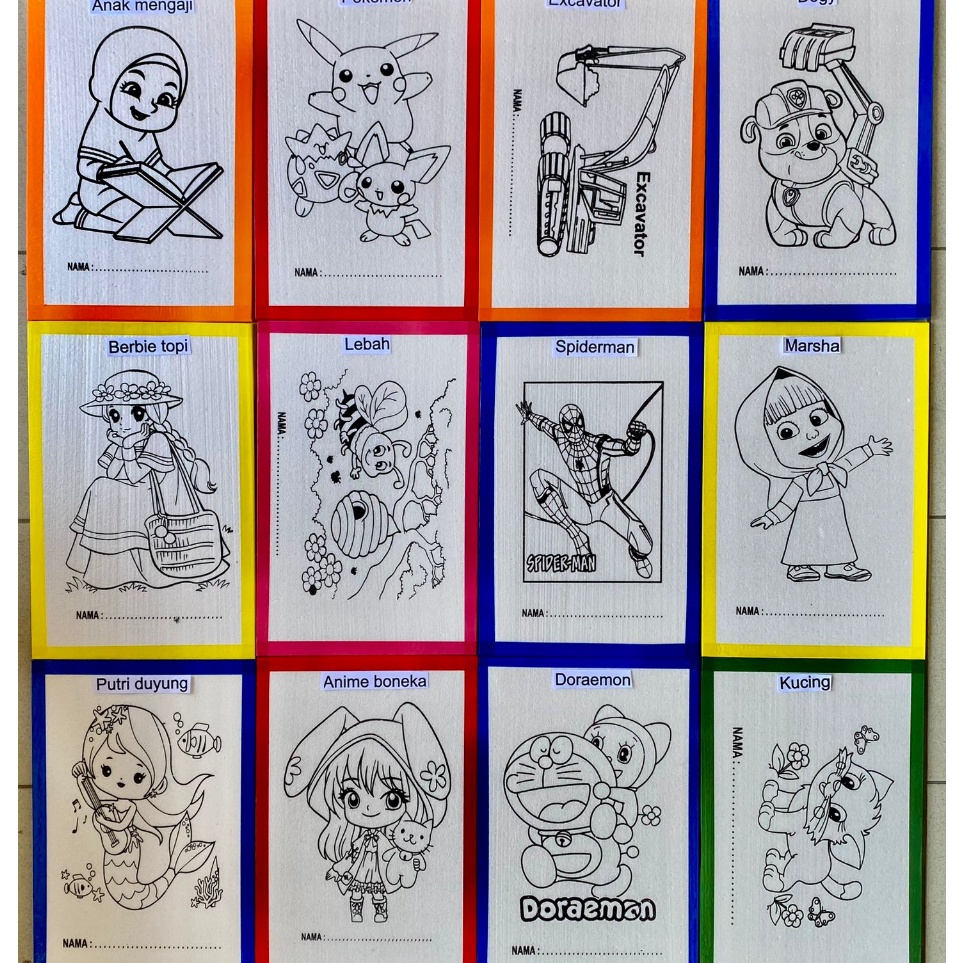 

paket 2 styrofoam lukis ukuran 33x5x1 f I5H9
