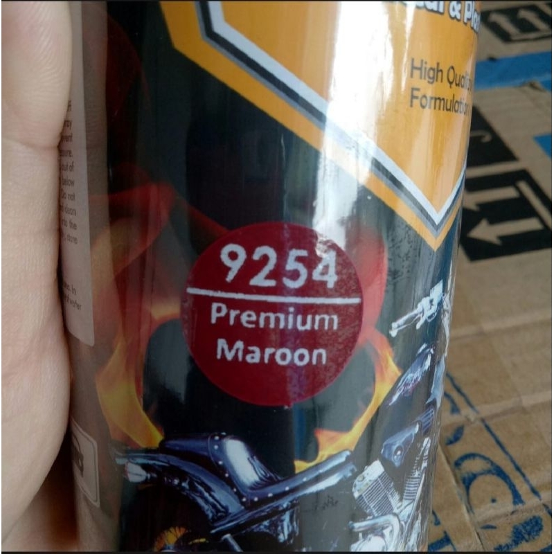 Pilox Pilok Diton premium maroon 9254 400cc Pilok maron merah hati