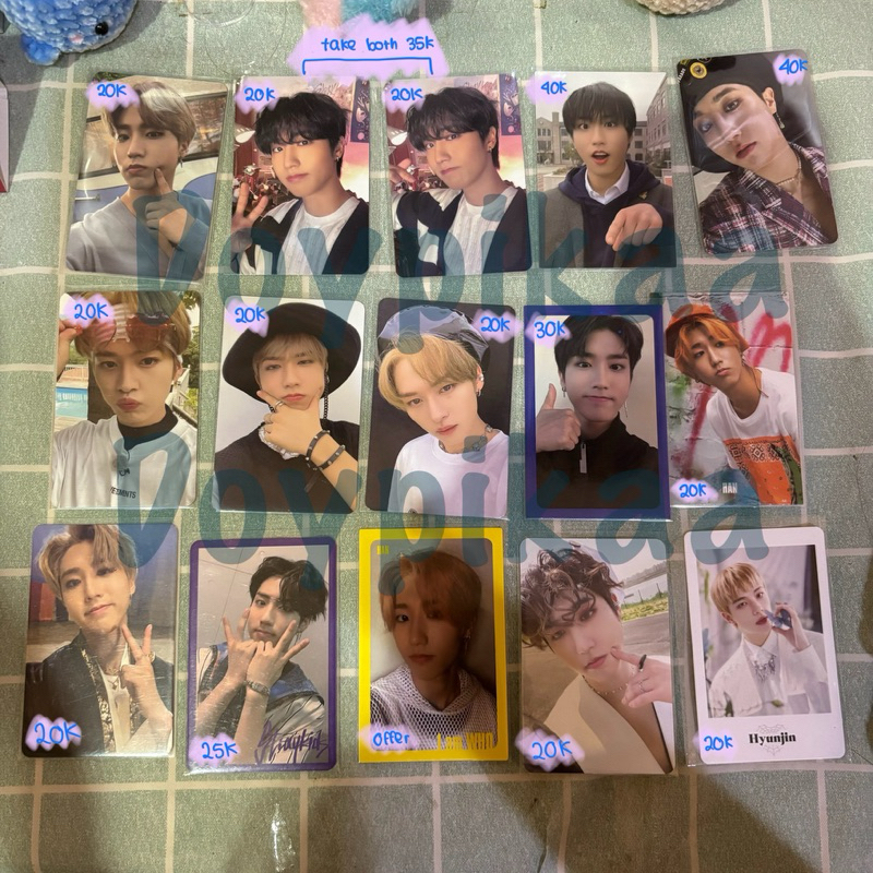 PC Photocard Stray Kids Han Jisung Lee Know Noeasy