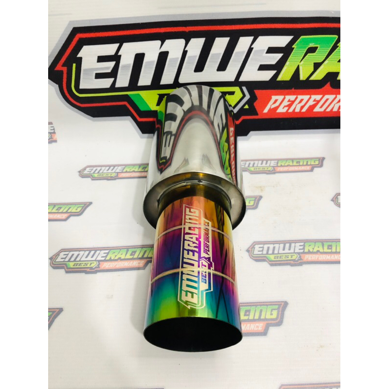 KNALPOT MOBI EMWE RACING PLONG PELANGI NGEBASS BULAT ADEM GAHAR KENALPOT MOBIL HKS AVANZA PICK UP AY