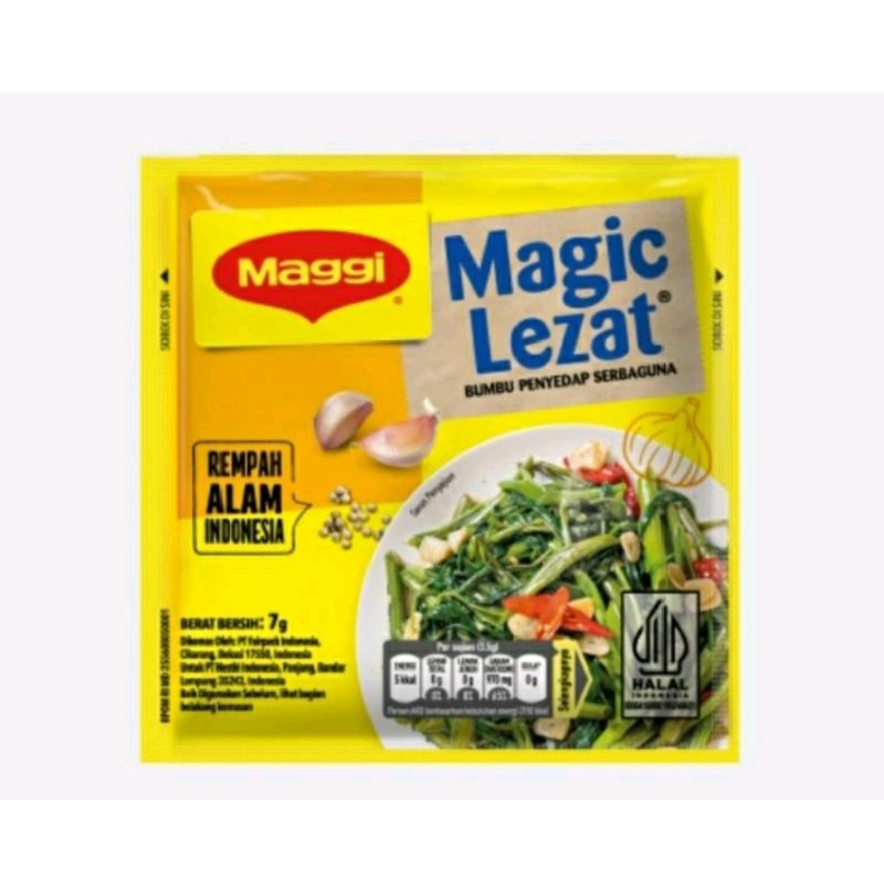 

magiz lezat all seasoning 8 gram isi 20 sachet