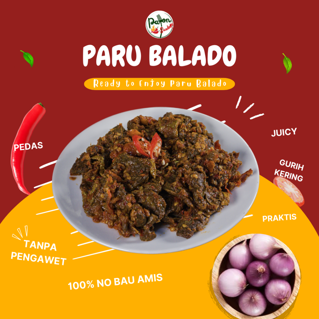 

Pawonsuedep-Satuan || Paru Balado