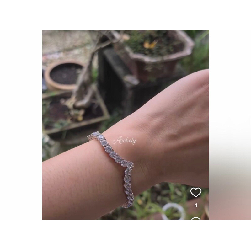 gelang swarovski/ gelang serut premium- AR001