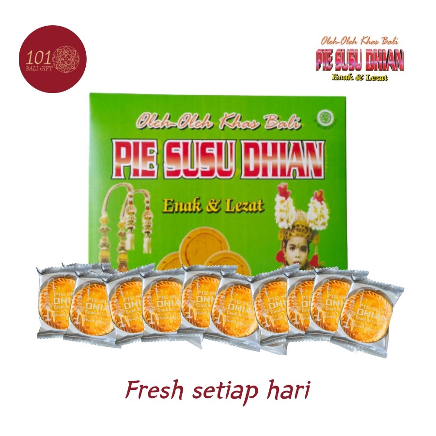 

101BALIGIFT - Oleh oleh Pie susu dhian fresh setiap hari FREE BUBBLE WRAP