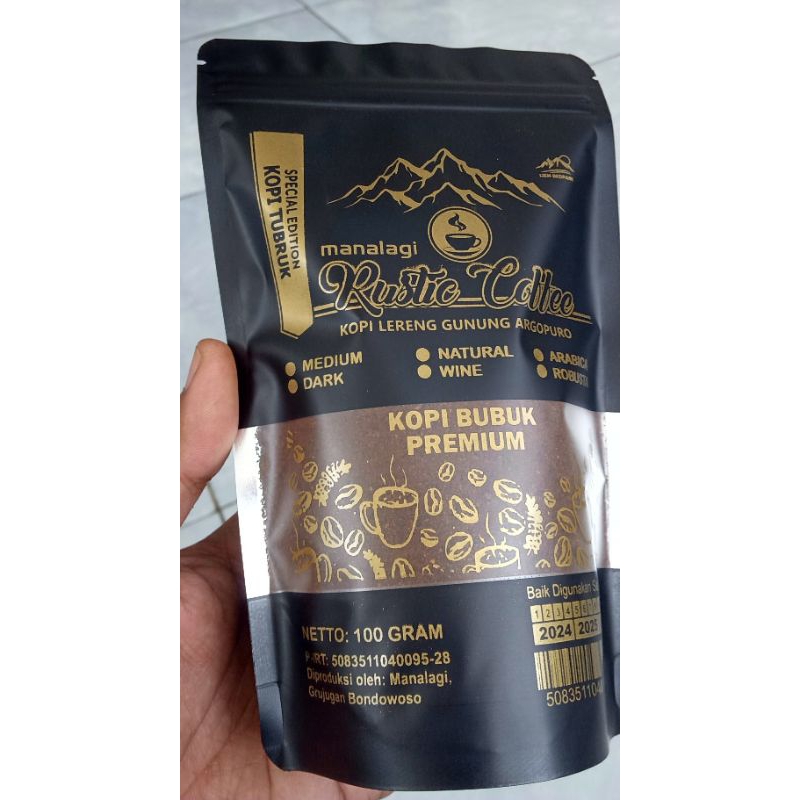 

MANALAGI Robusta TUBRUK 100 gram