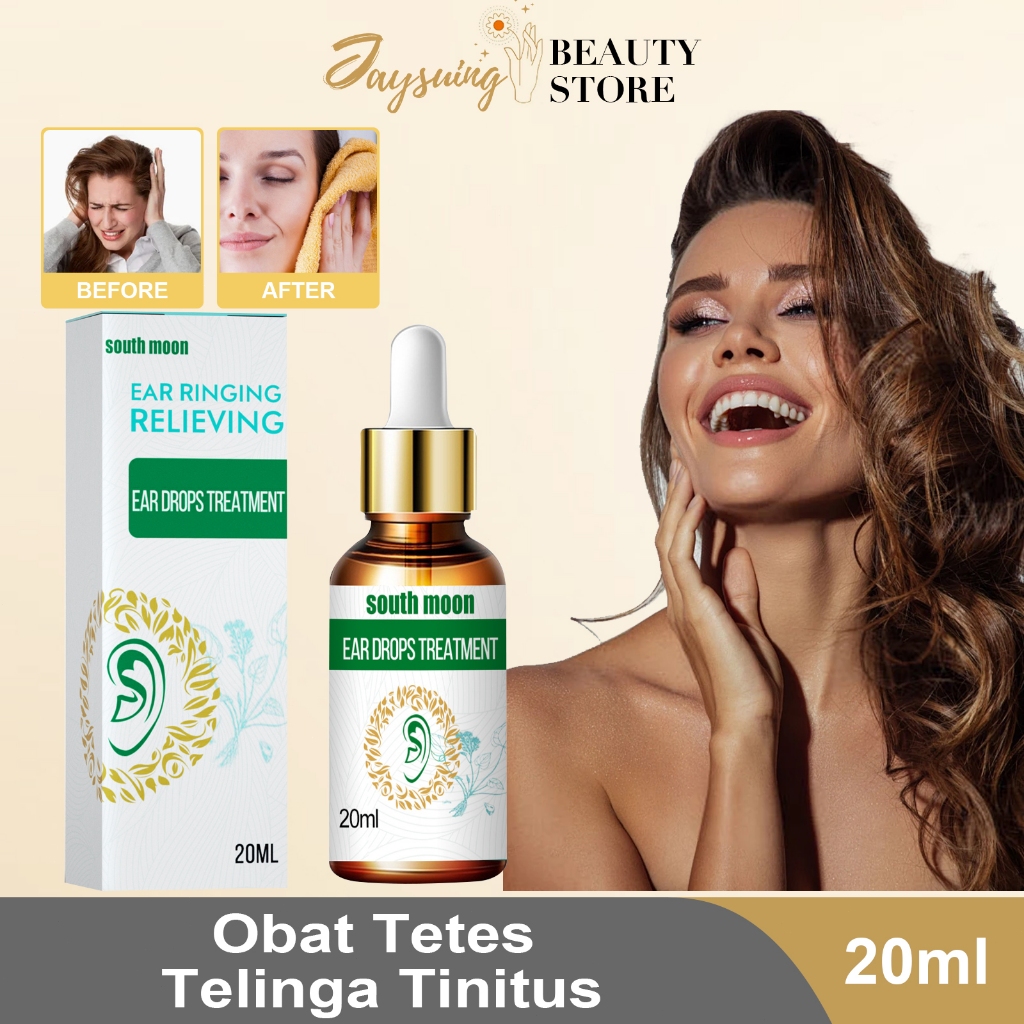 Obat Sakit Telinga Obat Telinga Tinnitus Ear Drops 20ml/Telinga Bernanah Obat Telinga Tuli Obat Teli