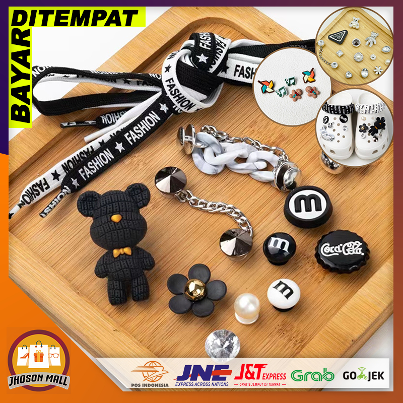 JM Aksesoris Sandal Crocs Shoe Charms Pin Sepatu Sandal Hiasan New Style Crocs Shoe DIY ACC-CROCS