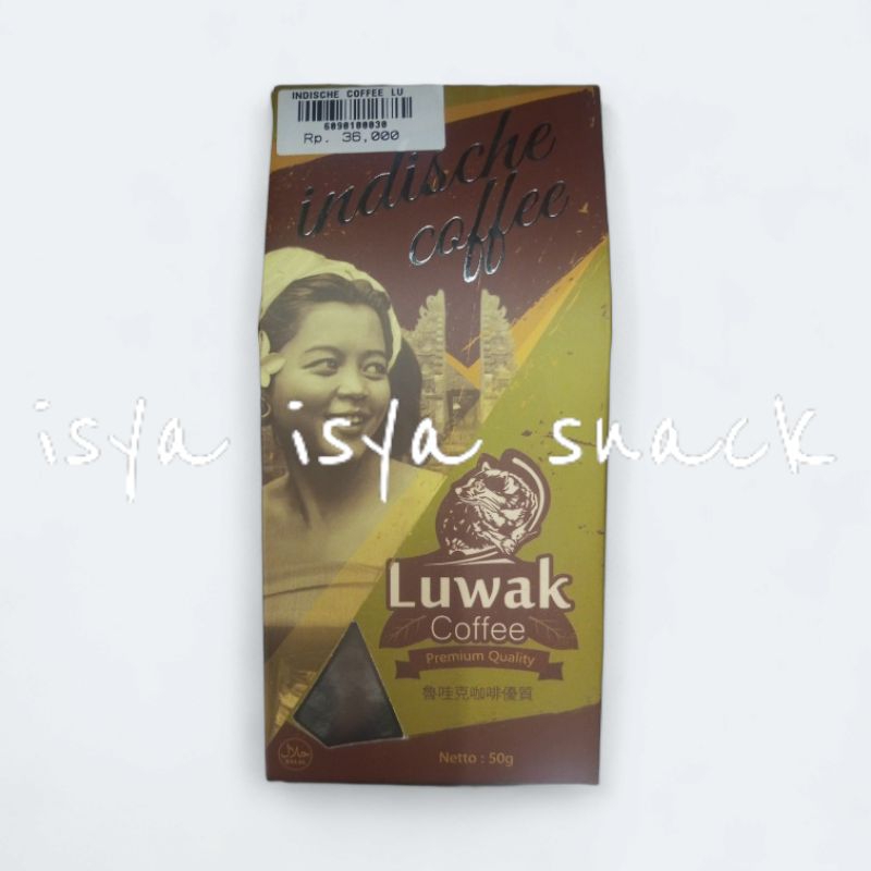 

Indische Coffee Luwak Kopi Bubuk Premium Quality