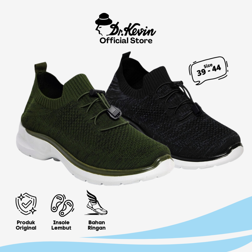 Dr. Kevin Sepatu Sport Pria Kets Sneakers Olah Raga 889-055