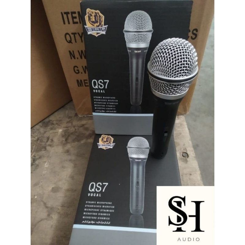 Mic BMA QS7 Microphone Vokal BMA QS 7 Mik BMA QS7 Untuk Vokal Best Seller Mic Premium High