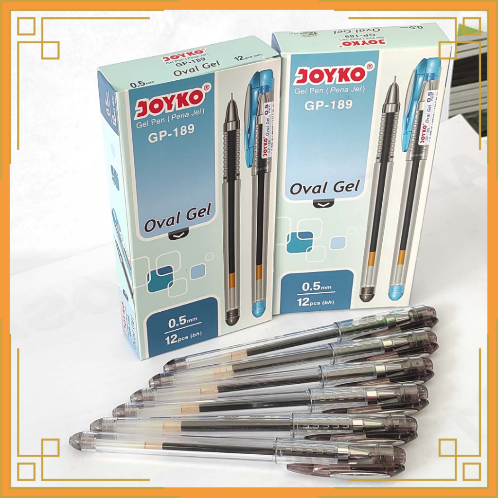 

JOYKO Pena tinta gel 0.5 hitam GP-189 (pcs)