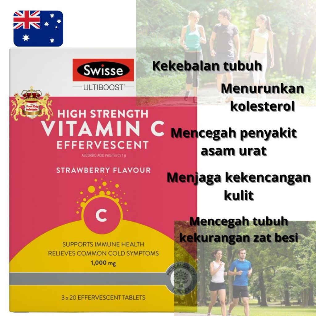 swisse vitamin c 60 effervescent tablets