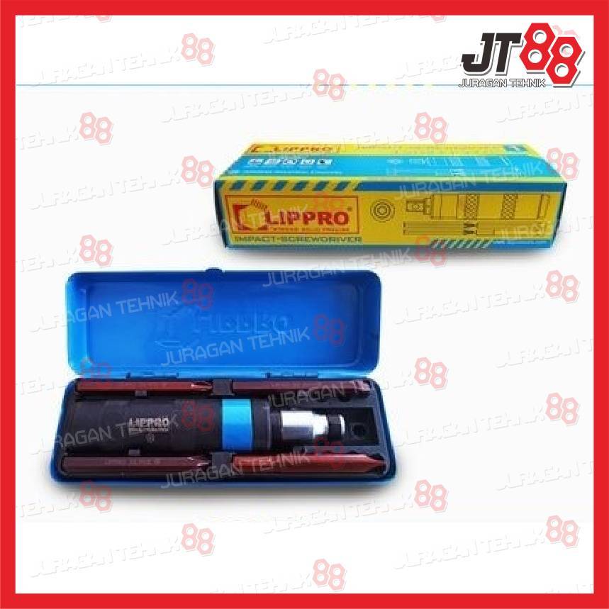 Lippro Obeng Ketok Set 5 Pcs - Impact Screwdriver Set