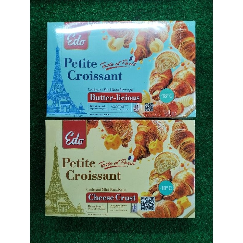 

[INSTANT & SAMEDAY ONLY] Edo HALAL Petite Croissant Mini Taste Of Paris 66gr Lokal