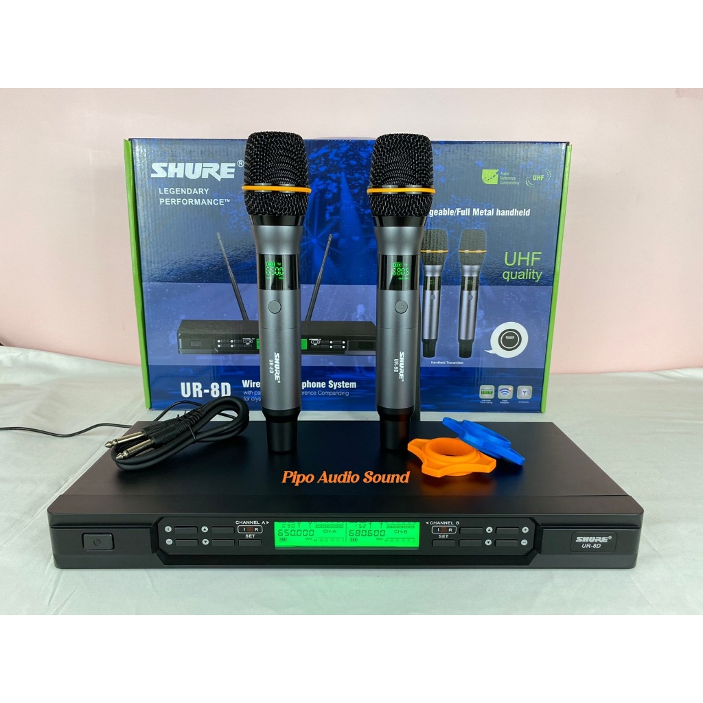MIC WIRELESS SHURE UR 8D / UR 8D / SHURE UR 8D MIC WIRELESS