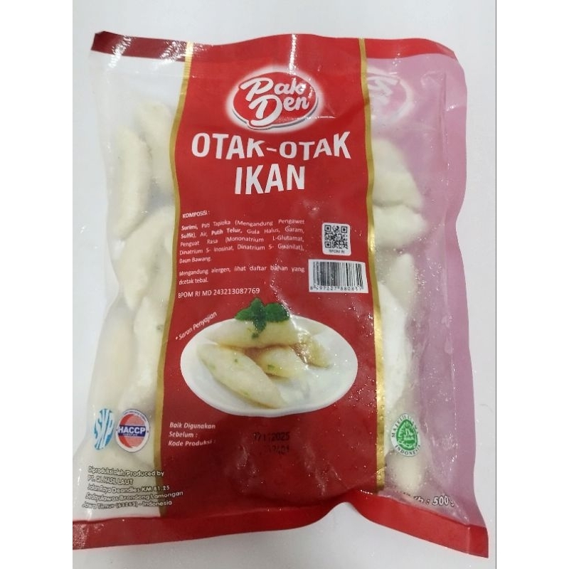 

Pak Den otak otak ikan