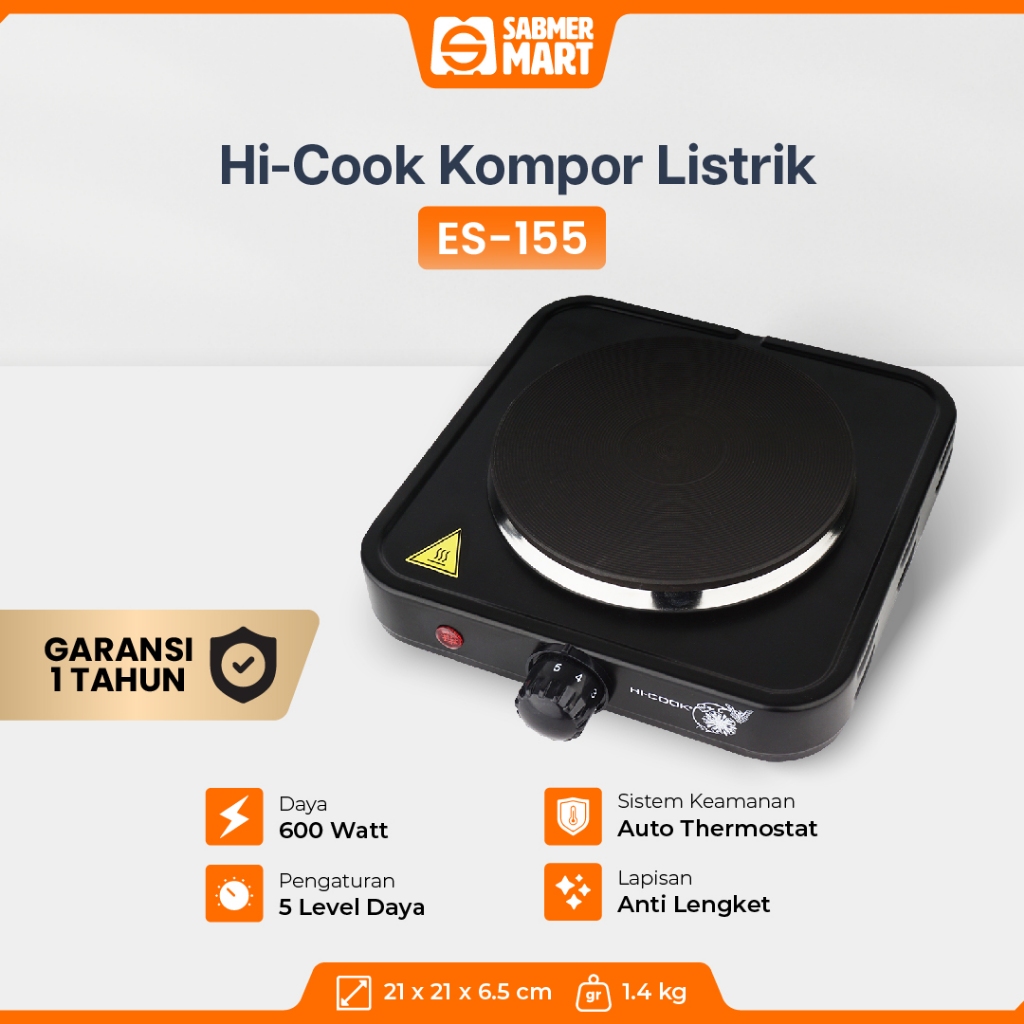 Hi-Cook Kompor Listrik ES-155