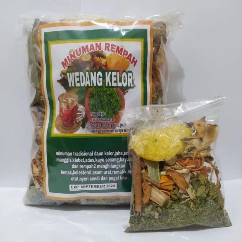 

Minuman Tradisional Rempah Wedang Daun Kelor(1sachet)