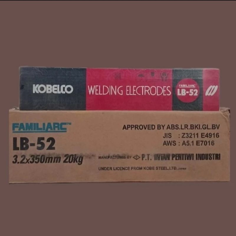 Kawat Las Kobelco LB-52 1 Dus