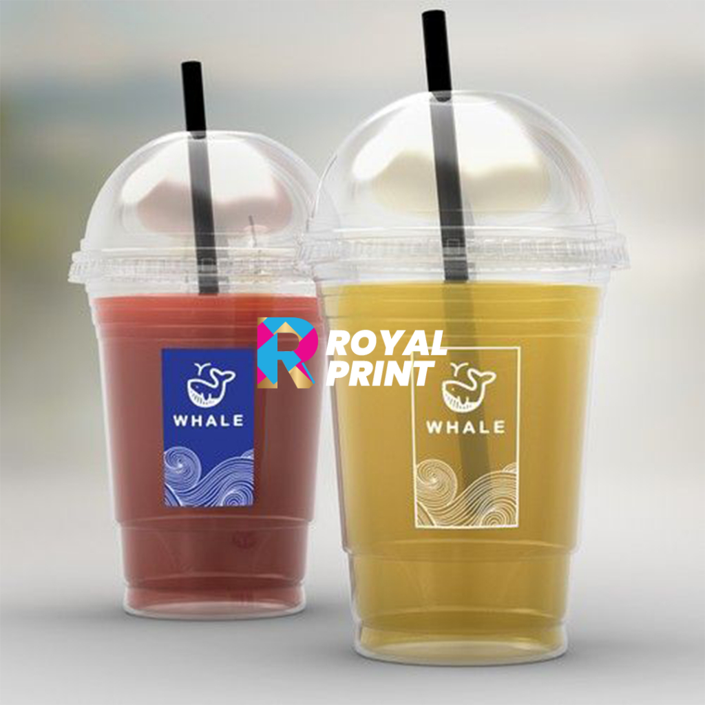 Sablon Cup Plastik custom terbaik