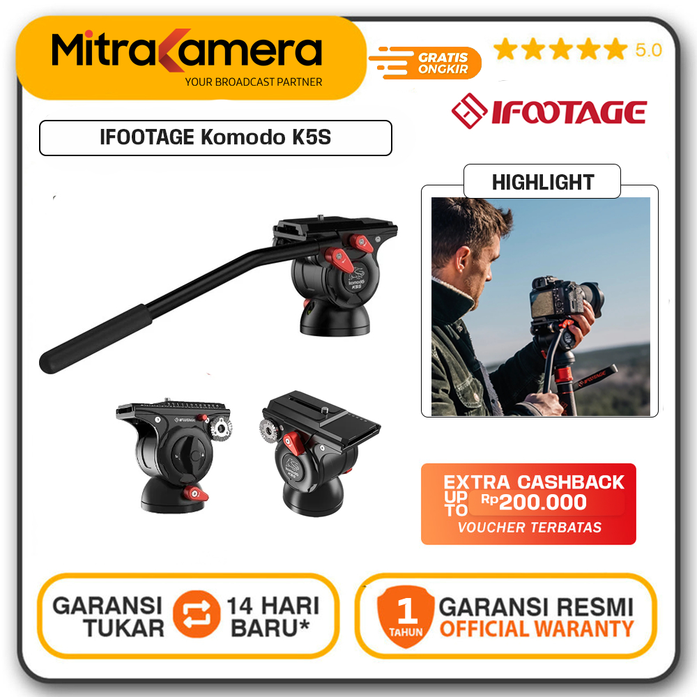 IFOOTAGE Komodo K5S Resmi
