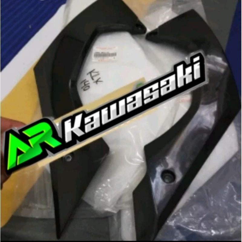 Cover tangki samping klx 140 hitam original