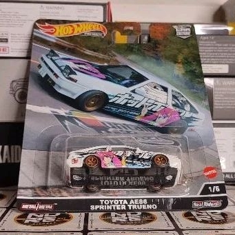 HOT WHEELS Premium Toyota AE86 Trueno Sprinter Mountain Drifters