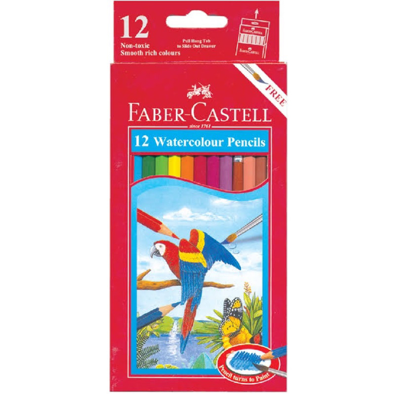 

Faber Castell Watercolour Pencil 12pc