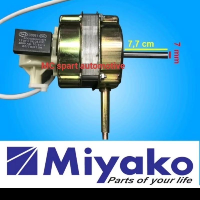 Dinamo kipas angin MIYAKO KAA-1618 B /O }Mesin motor kipas angin berdiri 16 inch