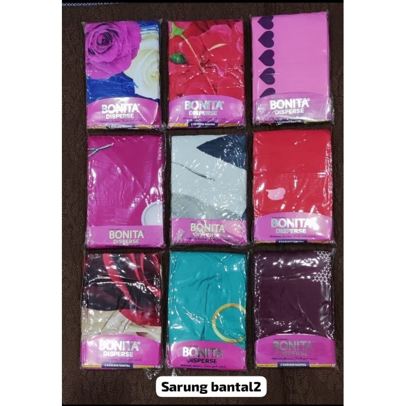 sarung bantal tidur Bonita isi 2 pcs