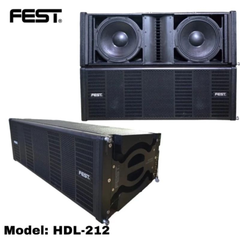 Audio Speaker Line Array Fest HDL 212 Original 2x12 inch ARRAY FEST HDL-212