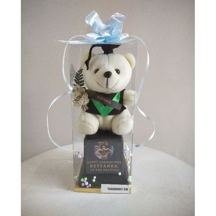 Trophy Wisuda Boneka | Piala Boneka | Piala Wisuda | Trophy Graduation Boneka Wisuda | kado wisuda |