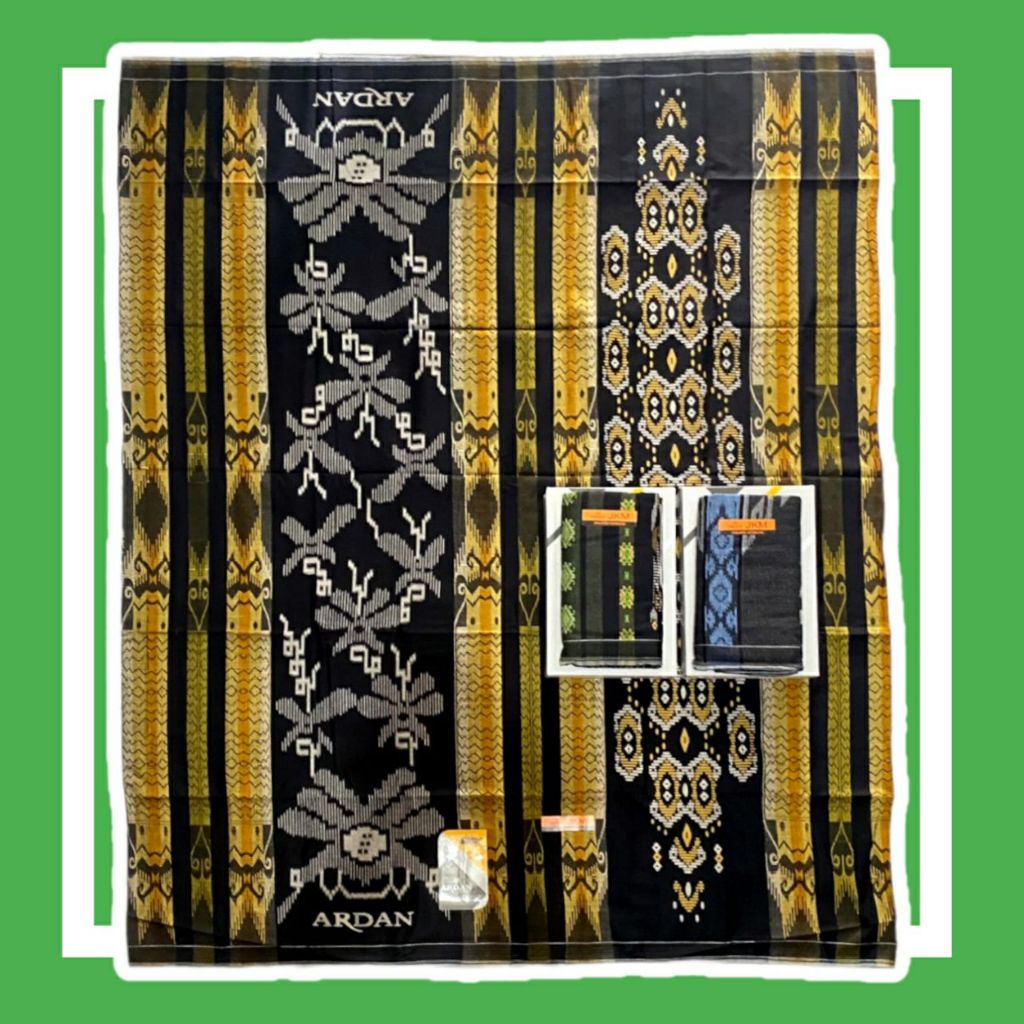Sarung Ardan Star Silver / Sarung Ardan Jaquard Kembang / Sarung Ardan JKM / Ardan By Ketjubung / Ar